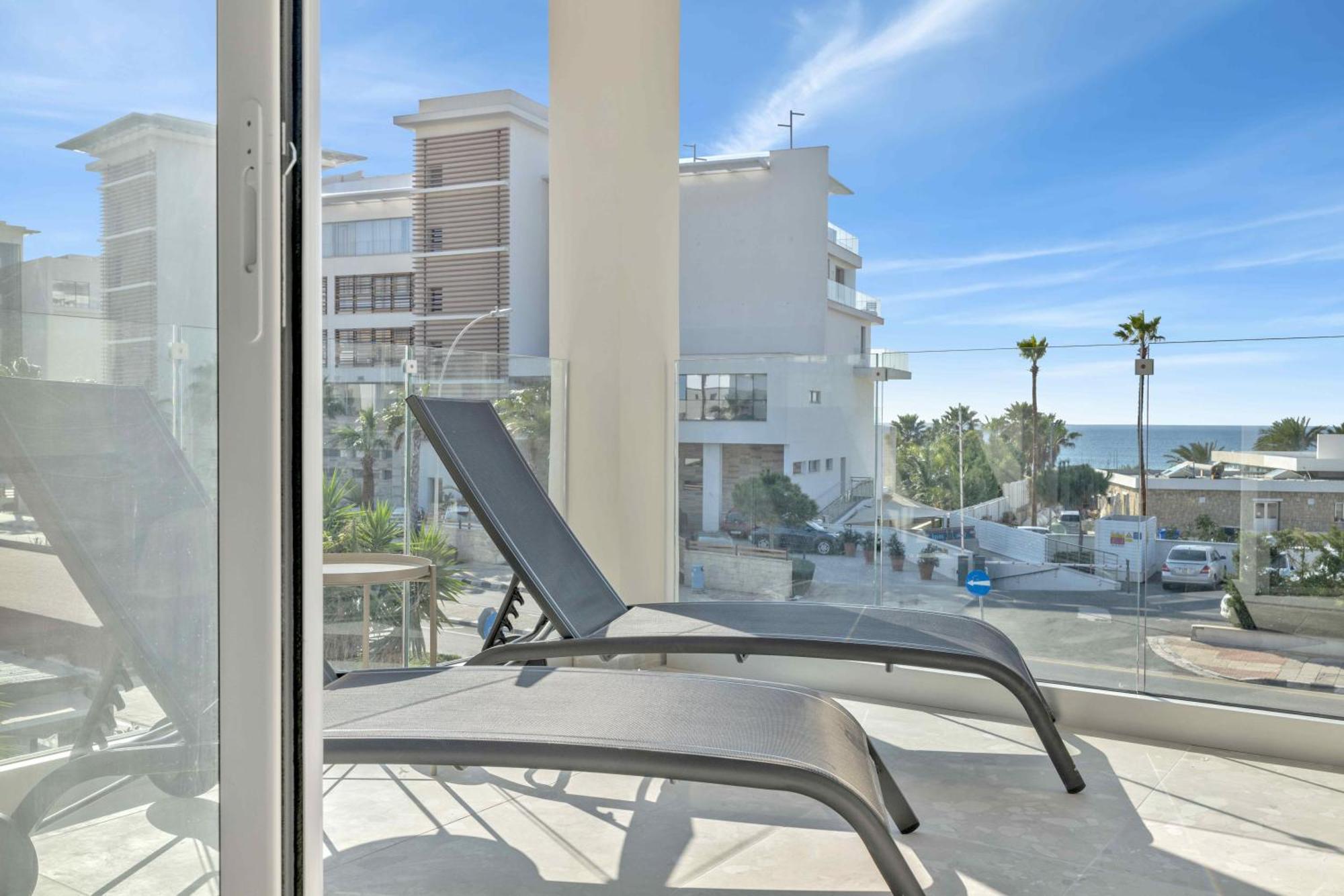 Phaedrus Living: Seaview Luxury Flat Limnaria 150 Διαμέρισμα Πάφος Εξωτερικό φωτογραφία